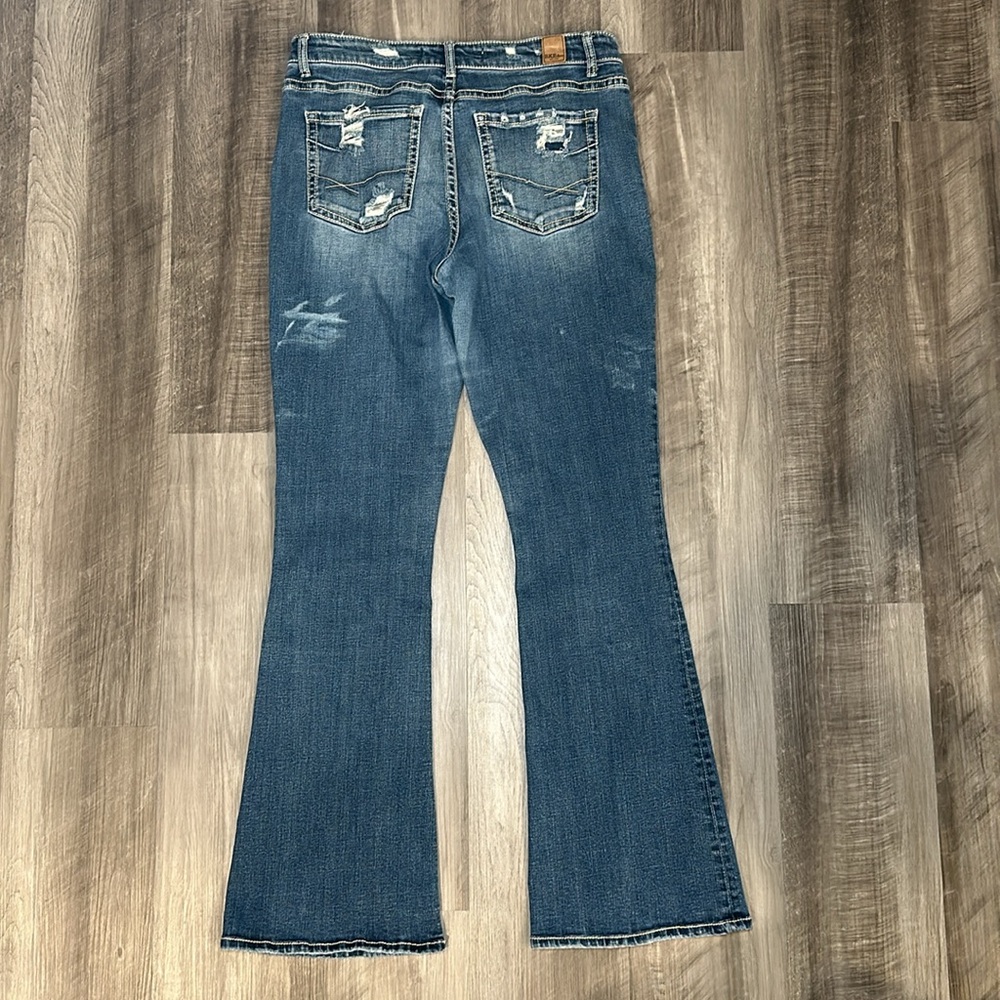 BKE Gabby Curvy High Rise Flare Jeans - 30 - Picture 2 of 8